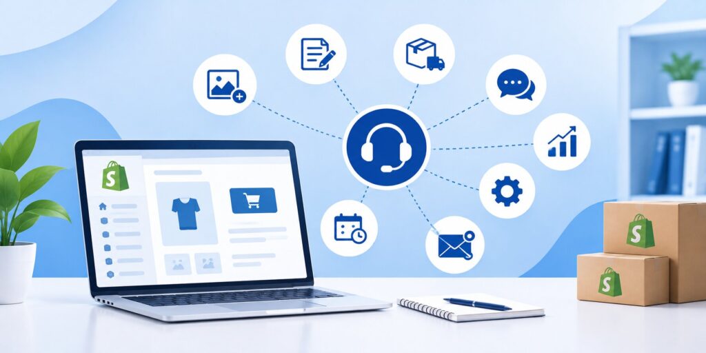 shopify virtual assistant blog banner